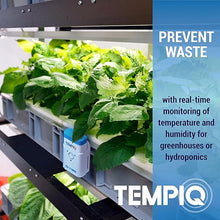 Load image into Gallery viewer, TEMPIQ 2-Pack WiFi Temperature & Humidity Sensor - App Integration, Real-Time Alerts, for 2nd Home, AirBnb, RV,Freezer and Server Room Monitoring, Remote Indoor & Outdoor Hygrometer & Thermometer