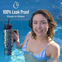 Load image into Gallery viewer, Coldest Tumbler with Handle and Straw Lid 3 Lids Insulated Reusable Stainless Steel Water Bottle Travel Mug | Gifts for Women Him Her | Limitless Collection (Princess Luna, 46 oz)