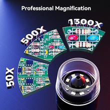 Load image into Gallery viewer, TOMLOV DM702 Digital Micrscope, Full View Coin Microscope with 10" Screen, Coin Magnifier with Light for Collectors, Soldering Microscope for Micro Electronics Repair, Magnifying Glass for Adults