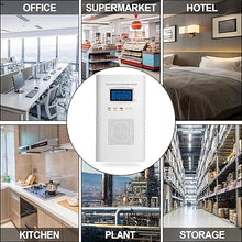 Load image into Gallery viewer, Plug in Combination Gas & Carbon Monoxide Detectors - Natural Gas Detectors & Carbon Monoxide Alarm for Home, Co Detector & Gas Detectors with Digital Display,Holds 9V Battery (not Included)