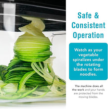 Load image into Gallery viewer, Shine Kitchen Co. SES-100 Electric Vegetable Spiralizer