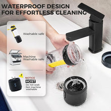 Load image into Gallery viewer, Portable Blender, Anti-Jamming 300 Watt for Shakes and Smoothies, 24oz Travel Blender USB Rechargeable, BPA Free Sporty bottle with a Travel Lid.(Black Base Yellow Lid)