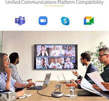 Load image into Gallery viewer, StarTech.com USB-C Speakerphone Docking Station, Mini Portable Conference Speaker and Audio Dock, USB-C to VGA/4K HDMI, 2X USB-A Hub, Mic/Speaker, Teams/Zoom/Softphone Speakerphone (DKTBRSPMPD)