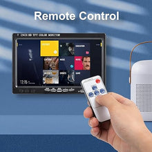 Load image into Gallery viewer, 7 inch Portable Small HDMI Monitor HD 1080P VGA Monitor,Small LCD HDMI Monitor Mini Screen 1024x600,HDMI/VGA/AV Input Mini Monitor,with Speakers