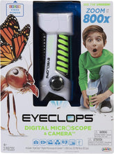 Load image into Gallery viewer, Digital Microscope & Camera with Built in Color Screen -800X Zoom- Wireless - Use Indoors & Outdoors- Take Pictures & Video - Download to Windows PC & Mac – STEM