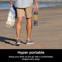 Load image into Gallery viewer, Ninja Blast Portable Blender, Cordless, 18oz. Vessel, Personal Blender for Shakes & Smoothies, BPA Free, Leakproof Lid & Sip Spout, USB-C Rechargeable, Dishwasher Safe Parts, Metallic Purple, BC151PL