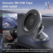 Load image into Gallery viewer, SYNCWIRE for MagSafe Car Mount - 360° Rotation Magnetic Phone Holder for Car Dashboard, Strong Magnets Car Phone Holder Mount Compatible iPhone 16 Pro Max 15 14 13 12,Samsung - MagSafe Car Accessories