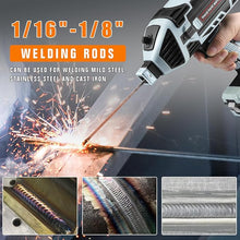 Load image into Gallery viewer, Welding Machine Handheld 110V 120Amp Portable ARC Welder Gun Hand Held Welder Machine with Digital Display IGBT Inverter 6 Variable Current Adjustment for 1/16''-1/8'' Welding Rods