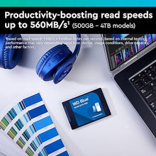 Load image into Gallery viewer, Western Digital 250GB WD Blue SA510 SATA Internal Solid State Drive SSD - SATA III 6 Gb/s, 2.5"/7mm, Up to 555 MB/s - WDS250G3B0A
