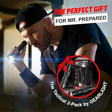 Load image into Gallery viewer, GearLight LED Tactical Flashlights High Lumens - Mini Flashlights for EDC Carry - Compact Powerful Emergency Flashlights Made from Military-Grade Aluminum - Drop Resistant and Water Resistant