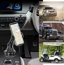 Load image into Gallery viewer, WixGear Cup Phone Holder, Car Cup Holder Phone Mount for Car with Adjustable Automobile Cup Holder Smart Phone Cradle Car Mount