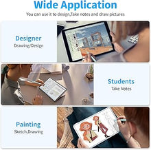 Load image into Gallery viewer, Stylus Pens for Touch Screen, DRYMOKINI Stylist Pen Compatible for Android and iOS Tablet/Phones, Rechargeable Universal Stylus Pencil Compatible for A-pple/i-Pad/Phone Tablet, Light Blue