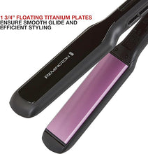Load image into Gallery viewer, Remington 1 3/4" Flat Iron, Hair Straightener with Anti-Static Technology, 30-Second Heat Up & 60 Minute Auto Shut-off, 30% Longer Ceramic Floating Plates, Titanium + Ceramic Coating
