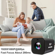 Load image into Gallery viewer, HDMI 12X Zoom USB Camera 4K Autofocus 60FPS High Speed USB Webcam USB HDMI Simultaneous Output PC Camera Manual Zoom Remote Control Camera for TV Projector Video Conferencing Church Streaming