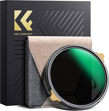 Load image into Gallery viewer, K&F Concept 62mm Variable ND2-32 ND Lens Filter & Circular Polarizing Filter 2-in-1 for Camera Lens, Waterproof Scratch Resistant 36 Multi-Coated Lens Filter (Nano-X PRO Series)
