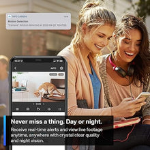 Load image into Gallery viewer, TP-Link Tapo 2K Security Camera for Baby Monitor, Dog Camera w/Motion Detection, 2-Way Audio Siren, Night Vision, Cloud & SD Card Storage, Works w/Alexa & Google Home, 4-Pack (Tapo C110P4)