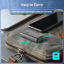 Load image into Gallery viewer, NetumScan Mini QR Bluetooth Barcode Scanner, 3-in-1 Automatic 1D 2D Wireless Barcode Reader for Inventory, Small Bar Code Scanner for POS, Computer, Tablet, iPhone, iPad, iOS, Android