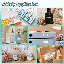 Load image into Gallery viewer, Phomemo D30 Label Maker Machine with Tape, Bluetooth Thermal Mini Label Printer for Storage, Barcode, Mailing, Office Supplies, Home, Organizing Storage,Small Portable Sticker Maker, Green