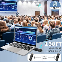 Load image into Gallery viewer, Wireless HDMI Transmitter and Receiver,Upgraded LED Display,4K Decode & 1080P Output,Plug and Play Portable 2.4G/5G Wireless HDMI Extender,Compatible with PC/Laptop/Camera/HDTV/Projector/TV Box