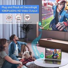 Load image into Gallery viewer, Wireless HDMI Transmitter and Receiver 100ft/30m,4K Decode 1080P Output Wireless HDMI,2.4G/5G Plug&Play Portable HDMI Wireless,for Streaming Video and Audio to Monitor from Laptop/TV Box