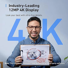 Load image into Gallery viewer, AnkerWork C310 Webcam, 4K Webcam, 12 Megapixel, AI Auto Focus, AI Framing, AI Noise Canceling Mic, Built-in Privacy Cover, and Adjustable FOV, 1080p@60FPS HDR, for Video Calls and Livestreams