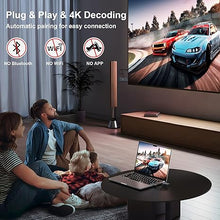 Load image into Gallery viewer, Wireless HDMI Transmitter and Receiver, 100FT Range, Plug & Play Portable Wireless HDMI Extender Supported 4K Decoding/1080P, Streaming from Laptop/PC/TV Box/Camera to Monitor/Projector/HDTV