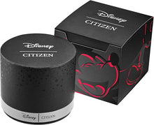 Load image into Gallery viewer, Citizen Eco-Drive Men's Disney Mickey Mouse "Tee Time" Stainless Steel Watch, Green Dial, 3-Hand Date, Luminous, 43mm (Model: AW1595-78W)