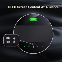 Load image into Gallery viewer, Tenveo MagiCall Conference Speaker with Microphone, Bluetooth/Wireless/USB omnidirectional Speakerphone Noise Cancelling Conference Call 360 Pickup for 10~15 People Online Meeting
