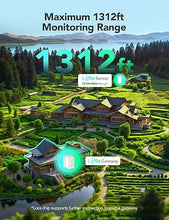 Load image into Gallery viewer, GoveeLife Wi-Fi Gateway Thermometer Hygrometer H5107, Outdoor Indoor Wireless Temperature Humidity Sensor Monitor with Remote APP Notification Alert, 1312ft/400m Monitoring Range