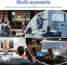 Load image into Gallery viewer, TTQ Wireless HDMI Transmitter and Receiver, Wireless HDMI Extender 4K Supported, Plug and Play, 2.4G/5G, 100FT Range, Support Laptop PC TV Box Projector Camera DV, No Need Bluetooth WiFi