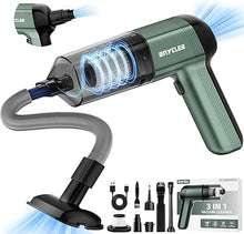 Load image into Gallery viewer, Cordless Handheld Car Vacuum Cleaner, High Power Vacuum Cleaner with Strong Suction, Dust Buster& Air Blower, Mini Car Vacuum Cleaner