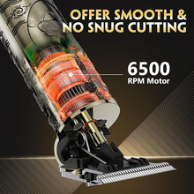 Load image into Gallery viewer, Cordless Hair Clippers for Men Professional Beard Trimmers with LCD Display Electric Rechargeable Shaver Zero Gapped T/Blade Cutting Kit Gift for Women Men Children