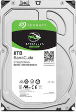 Load image into Gallery viewer, Seagate BarraCuda Internal Hard Drive 8TB SATA 6Gb/s 256MB Cache 3.5-Inch (ST8000DM004),Mechanical Hard Disk