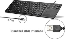 Load image into Gallery viewer, Vilros 15 Inch USB Keyboard with Touchpad-Great for Raspberry Pi