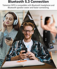 Load image into Gallery viewer, 64GB MP3 Player with Bluetooth 5.3, Full Touch Screen Mp3 Mp4 Music Player Built-in Speaker,FM Radio,Voice Recorder,Ebook,Support 256GB TF Card,Shuffle. Earphones Included