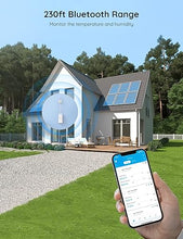 Load image into Gallery viewer, Govee Hygrometer Thermometer 3Pack H5100, Mini Bluetooth Temperature Humidity Sensor with APP Notification Alert, 2 Years Free Data Storage Export, 230 Feet Connecting Range