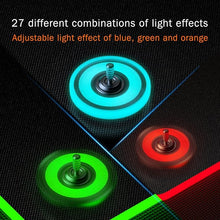 Load image into Gallery viewer, INNOPLUS Fidget Spinners, Fidget Spinner Gifts for Adults Kids, Finger Hand Spinner, Metal Fidget Spinner, Fidget Toys, Fidgets for Kids, Stress Anxiety ADHD Relief Figets Toy, Luminous Night Effects