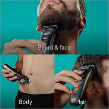 Load image into Gallery viewer, Braun All-in-One Style Kit Series 9 9440, 13-in-1 Trimmer for Men with Beard Trimmer, Body Trimmer for Manscaping, Hair Clippers & More, Sharpest Blade, 40 Length Settings,