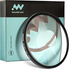 Load image into Gallery viewer, Walking Way Whirlpool Camera Effects Filter, Tunnel Vision Lens Filter, Spiral Halo Prism Lens Filter with Vortex and Circular Halo Frame Effect for Camera Lens (77mm)