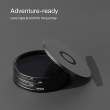 Load image into Gallery viewer, Urth 67mm 4-in-1 Lens Filter Kit (Plus+) - UV, CPL, Neutral Density ND8, ND1000, Multi-Coated Optical Glass, Ultra-Slim Camera Lens Filters