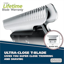 Load image into Gallery viewer, Wahl Aqua Blade® Rechargeable Wet/Dry Lithium-Ion Deluxe Beard Trimmer for Men - Interchangeable Heads for Detailing, Hair, Mustache and Body Grooming - Model 9899-100