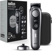 Load image into Gallery viewer, Braun All-in-One Style Kit Series 9 9440, 13-in-1 Trimmer for Men with Beard Trimmer, Body Trimmer for Manscaping, Hair Clippers & More, Sharpest Blade, 40 Length Settings,