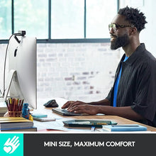 Load image into Gallery viewer, Logitech MX Keys Mini Minimalist Wireless Illuminated Keyboard, Compact, Bluetooth, Backlit, USB-C, Compatible with Apple macOS, iOS, Windows, Linux, Android, Metal Build - Pale Gray