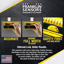Load image into Gallery viewer, Franklin Sensors ProSensor M210 Stud Finder with 13-Sensors, Wood & Metal Stud Detector/Wall Scanner, Live Wire Detection
