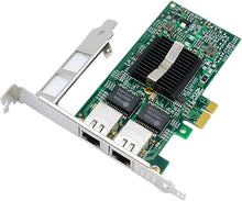 Load image into Gallery viewer, for Intel 82576 Chip E1G42ET 1.25G Gigabit PCI Express 2.0 X1 Ethernet Converged Network Adapter (NIC), Dual RJ45 Copper Ports