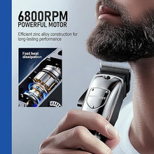 Load image into Gallery viewer, SUPRENT Hair Clippers for Men Professional, Cordless High-Performance Clippers for Hair Cutting, USB-C Rechargeable Mens Hair Clippers with LED Display Trimmer for Barbers & Home Haircut Use