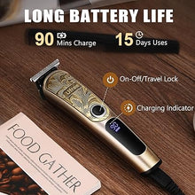 Load image into Gallery viewer, Ufree Gifts for Men, Beard Trimmer for Men with Charging Stand, IPX7 Waterproof Electric Razor Shavers for Men, Clippers for Hair Cutting, Mens Grooming Kit for Mustache Nose Facial Body