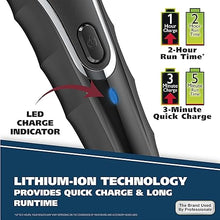 Load image into Gallery viewer, Wahl Aqua Blade® Rechargeable Wet/Dry Lithium-Ion Deluxe Beard Trimmer for Men - Interchangeable Heads for Detailing, Hair, Mustache and Body Grooming - Model 9899-100