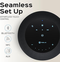 Load image into Gallery viewer, TREBLAB HD-360 Pro, High-Performance Wireless Speaker with 5 Dynamic Drivers, 8 Bass Radiators and Subwoofer, Powerful 360° Surround Sound, Metal Body, IPX4 Outdoor Portable Bluetooth Speaker Wireless