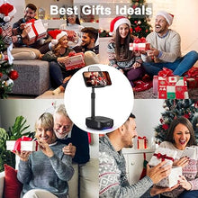 Load image into Gallery viewer, OLES Gifts for Men Him, Cell Phone Stand with Wireless Speaker(7-11’’Height), Birthday Gifts for Men, Gifts Him, Phone Holder for iPhone/Android/Tablet, Unique Gifts for Dad Him Mom, Women Gifts